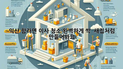 ✨익산 함라면 이사 청소✨ 완벽하게 싹-! 🧹 새집처럼 만들어봐요!